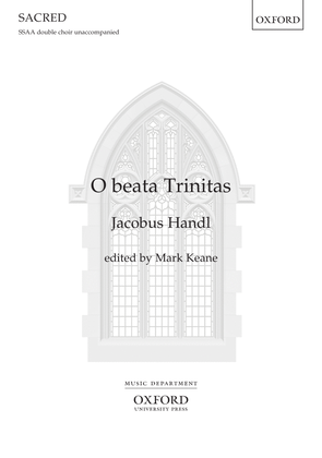 Book cover for O beata Trinitas