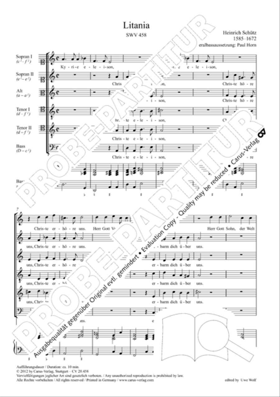 Litania Litania SATTB scores gallery preview page 4