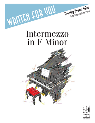 Book cover for Intermezzo in F Minor