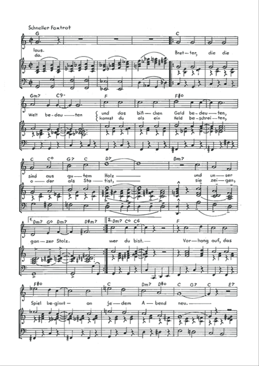Bretter, die die Welt bedeuten Voice scores gallery preview page 4