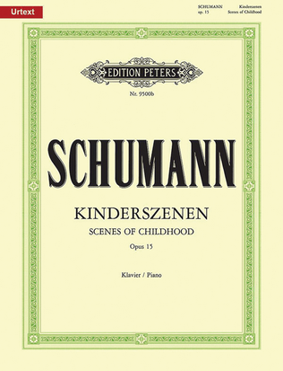 Book cover for Scenes from Childhood Op. 15 for Piano