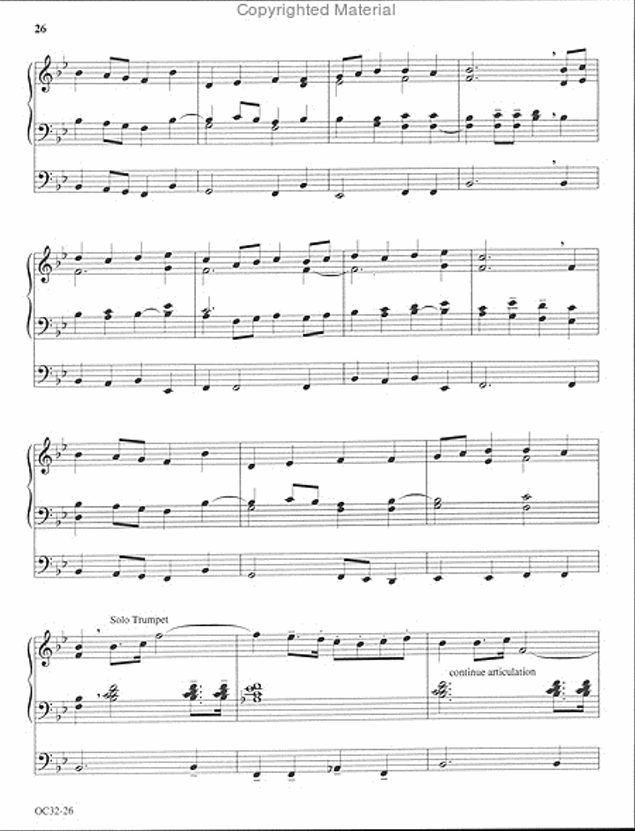 Jesus Loves Me, This I Know - Linker Organ scores gallery preview page 17