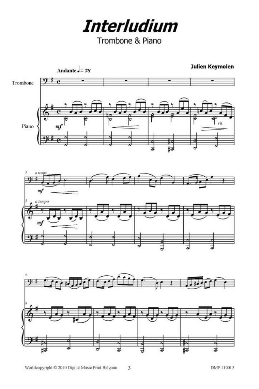 Interludium Piano Accompaniment scores gallery preview page 2