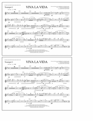 Viva La Vida - Trumpet 1