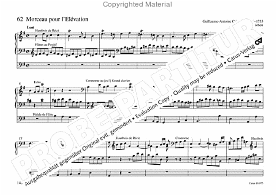 Freiburger Orgelbuch: Stammteil Organ Solo scores gallery preview page 141