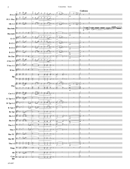 Concertino for Bassoon & Concert Band - Set image number null