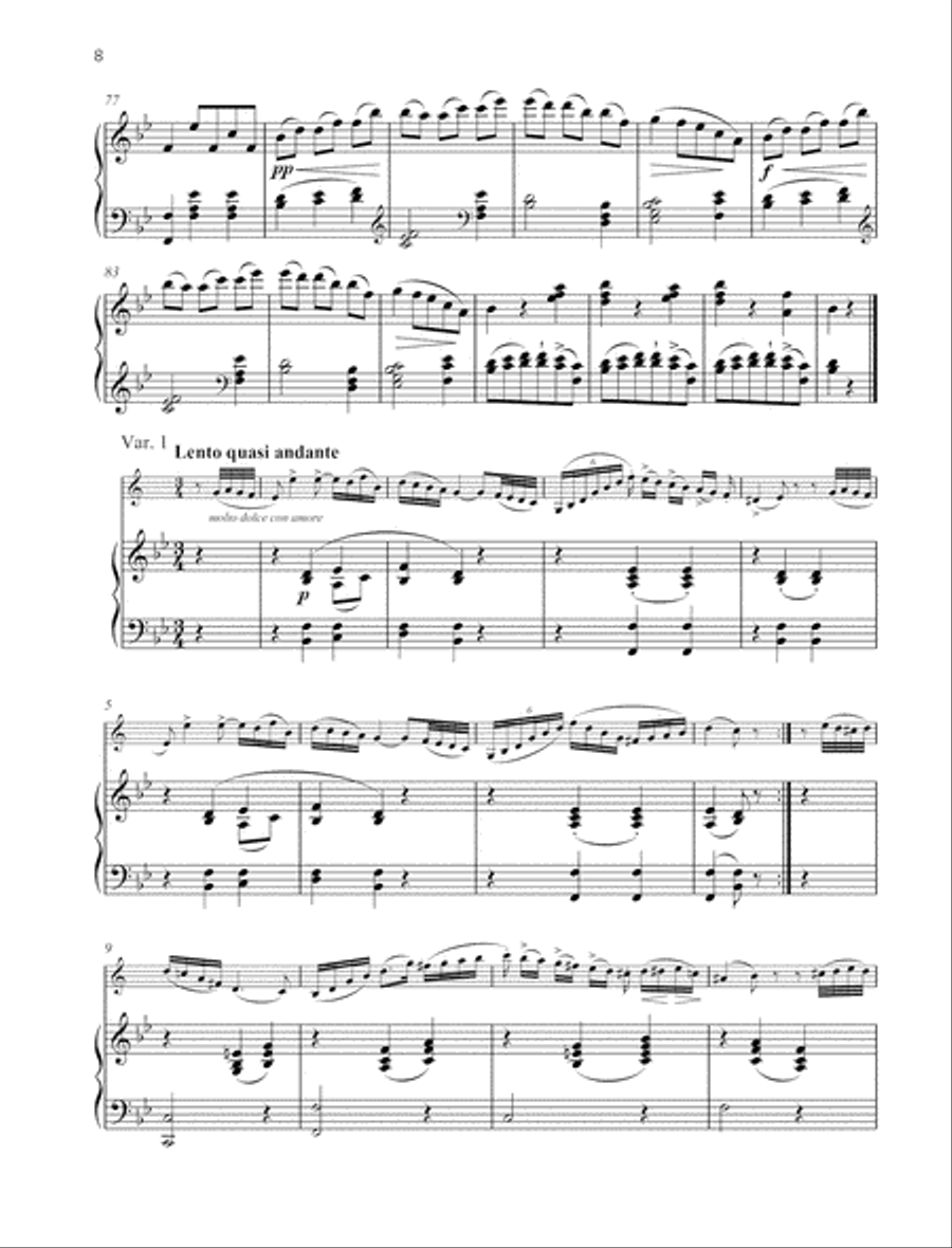 Joy of Music - Discoveries from the Schott Archives Clarinet Solo scores gallery preview page 8