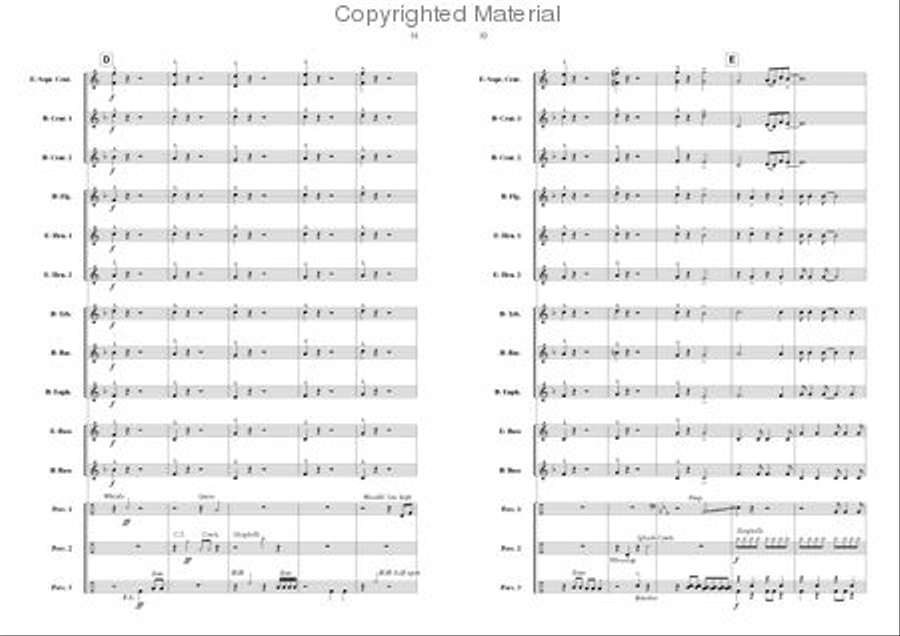 Let's Celebrate Let's Celebrate Brass Band scores gallery preview page 16