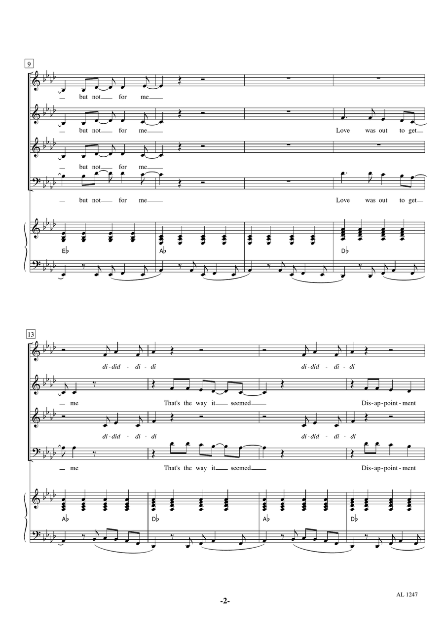 I'm A Believer 4-Part scores gallery preview page 2