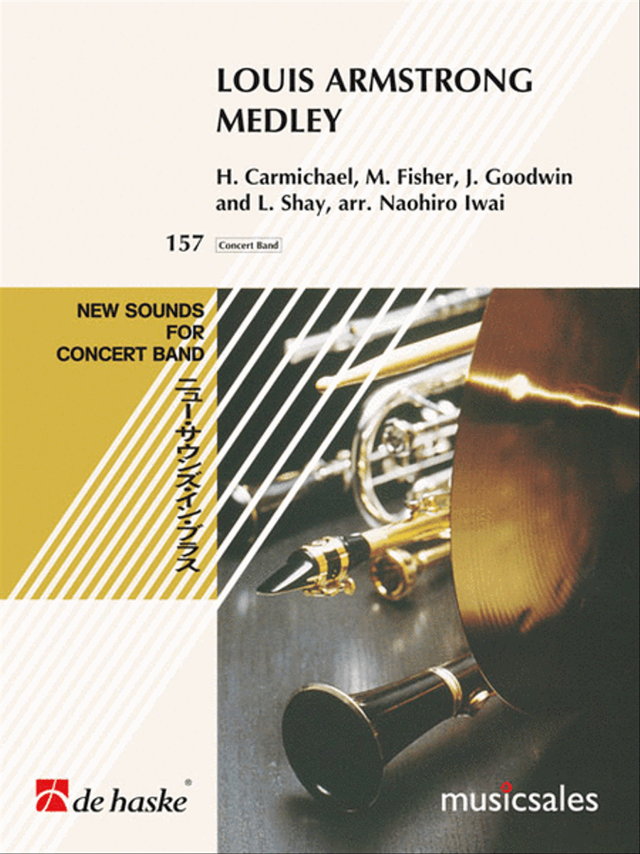 Louis Armstrong Medley Concert Band scores gallery preview page 1