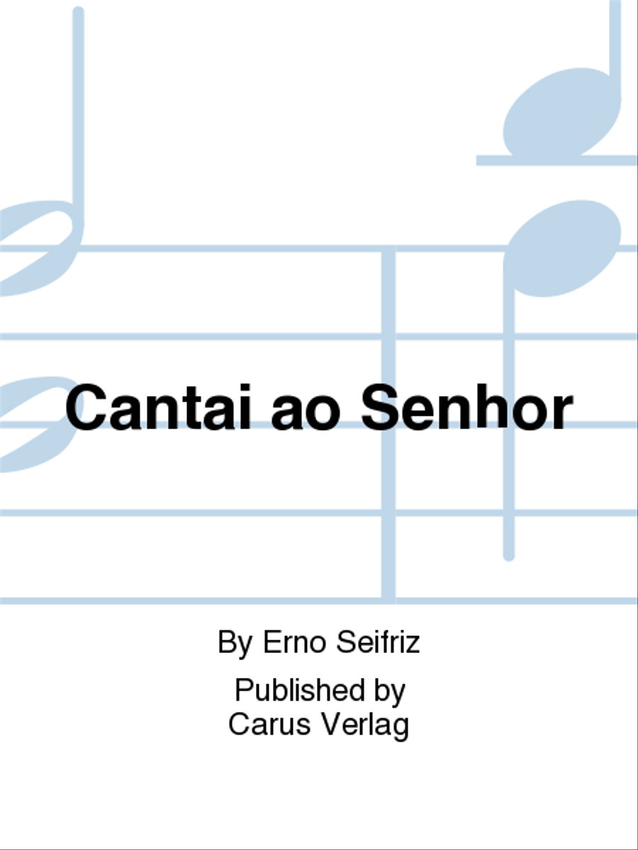 Cantai ao Senhor