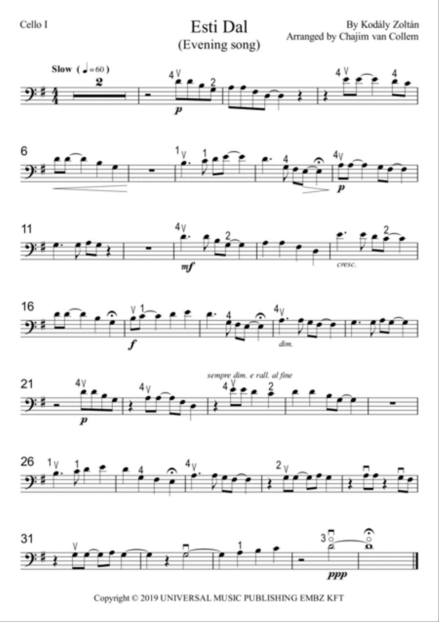 Esti Dal Esti Dal Small Ensemble scores gallery preview page 3