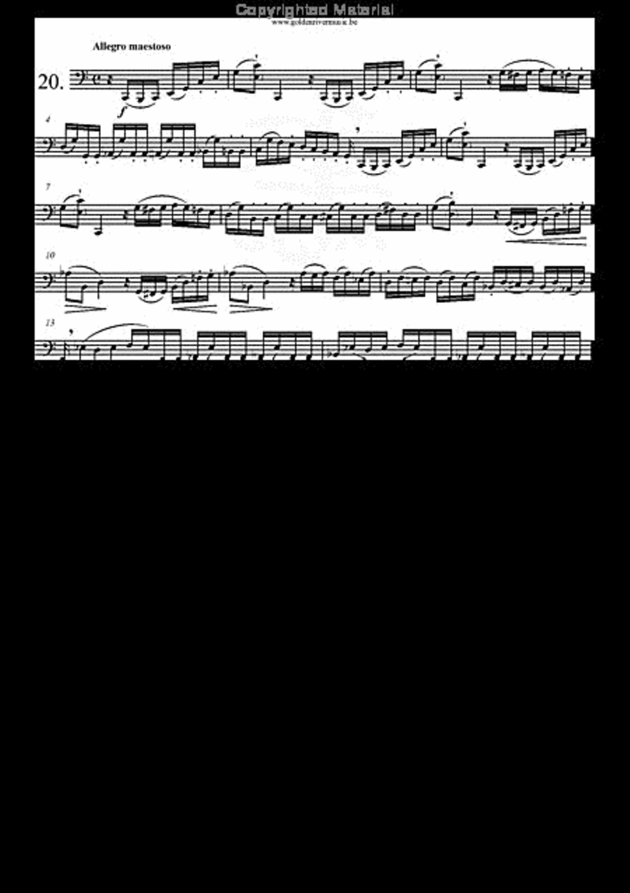 40 Preludes Tuba scores gallery preview page 16