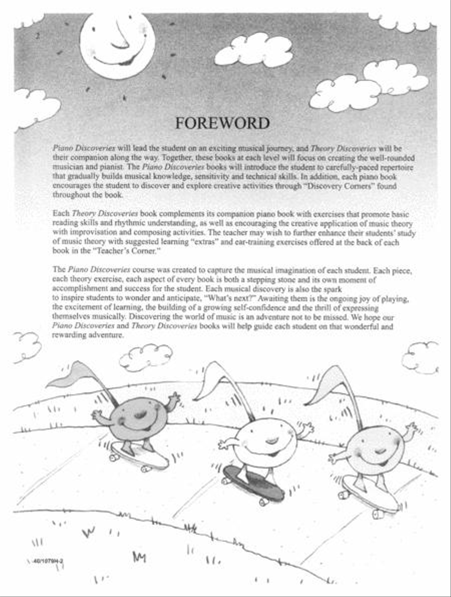 Piano Discoveries Theory Book 3 Piano Method scores gallery preview page 2