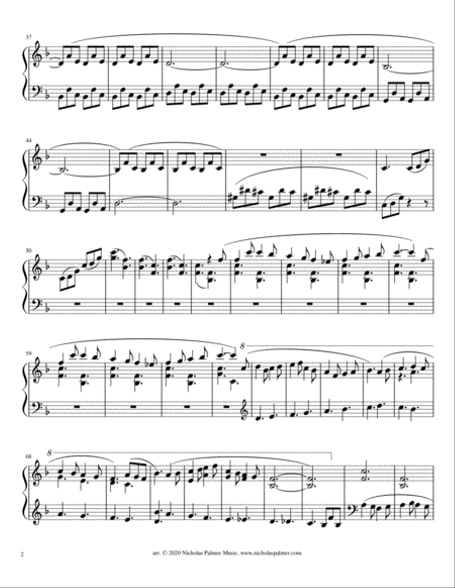 God rest ye merry, gentlemen Piano Solo scores gallery preview page 2