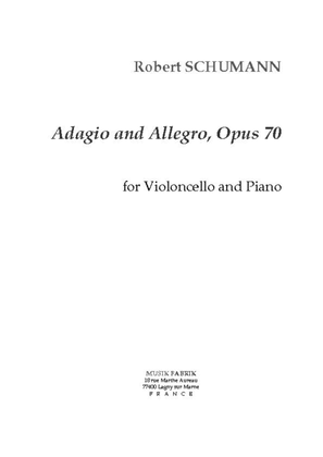 Book cover for Adagio and Allegro, Opus 70