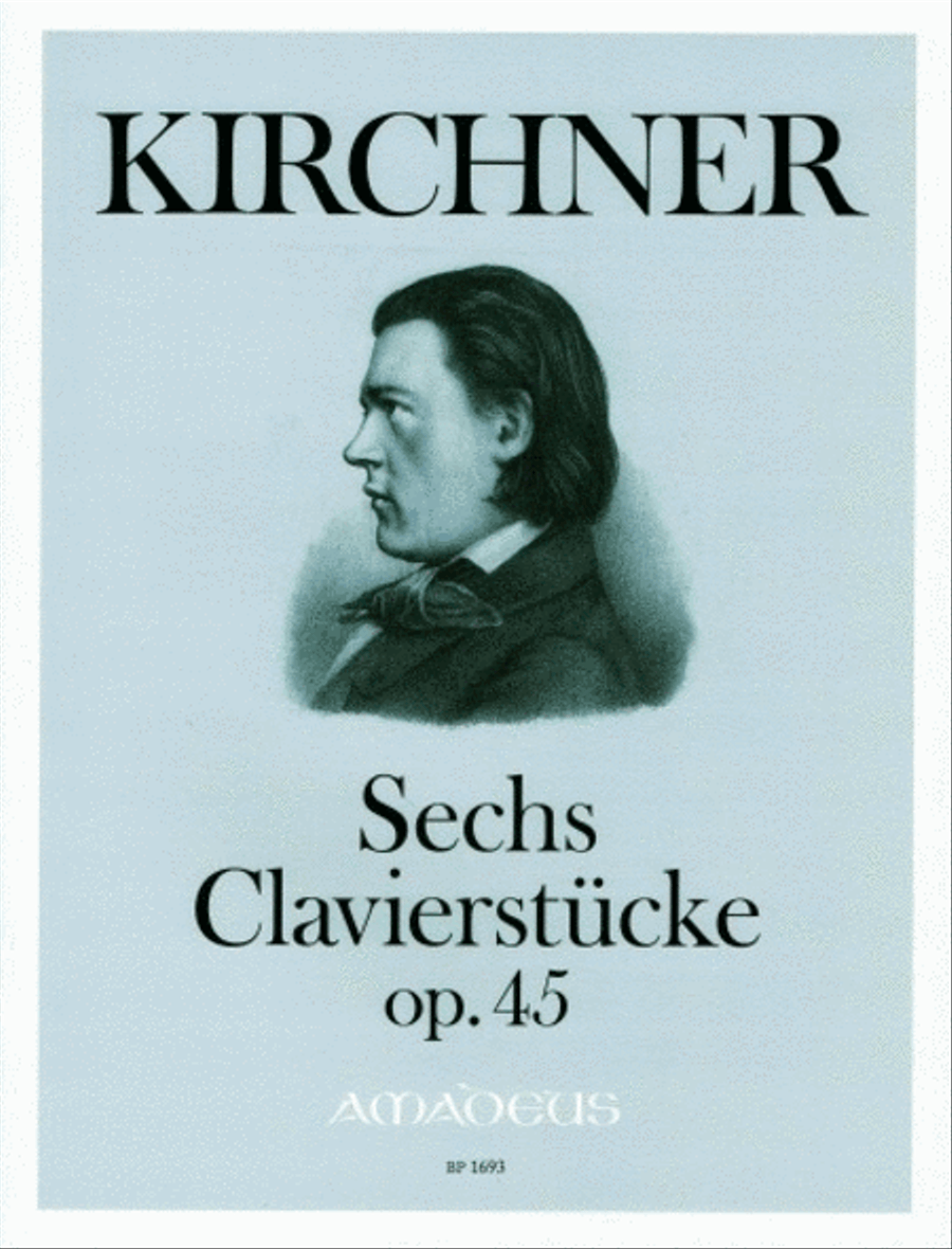 Six Pieces for Piano op. 45 Piano Solo scores gallery preview page 1