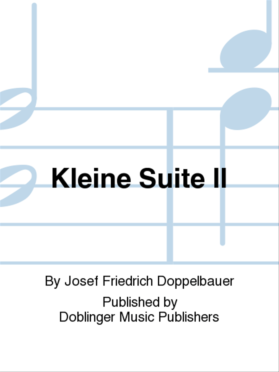 Kleine Suite II Flute Quartet scores gallery preview page 1