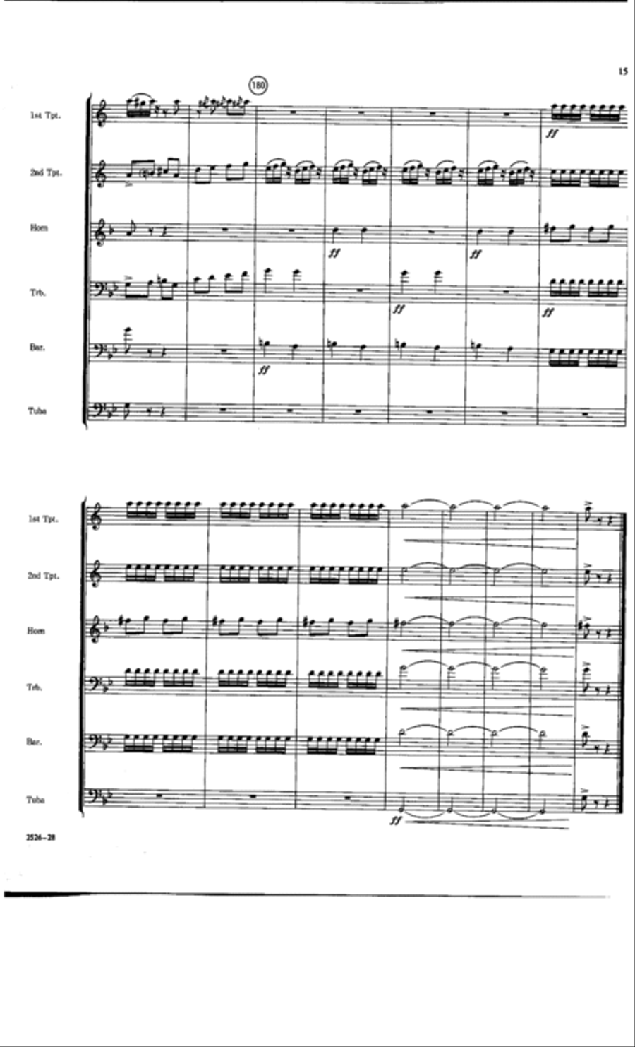 Russian Sailor's Dance Russian Sailor's Dance Chamber Music scores gallery preview page 15