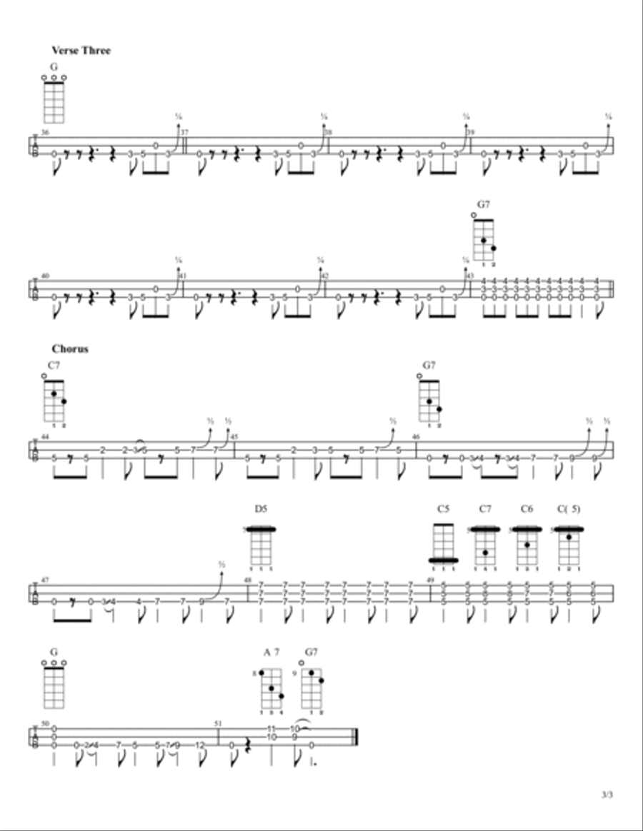 I'm Your Hoochie Coochie Man Guitar Tablature scores gallery preview page 4