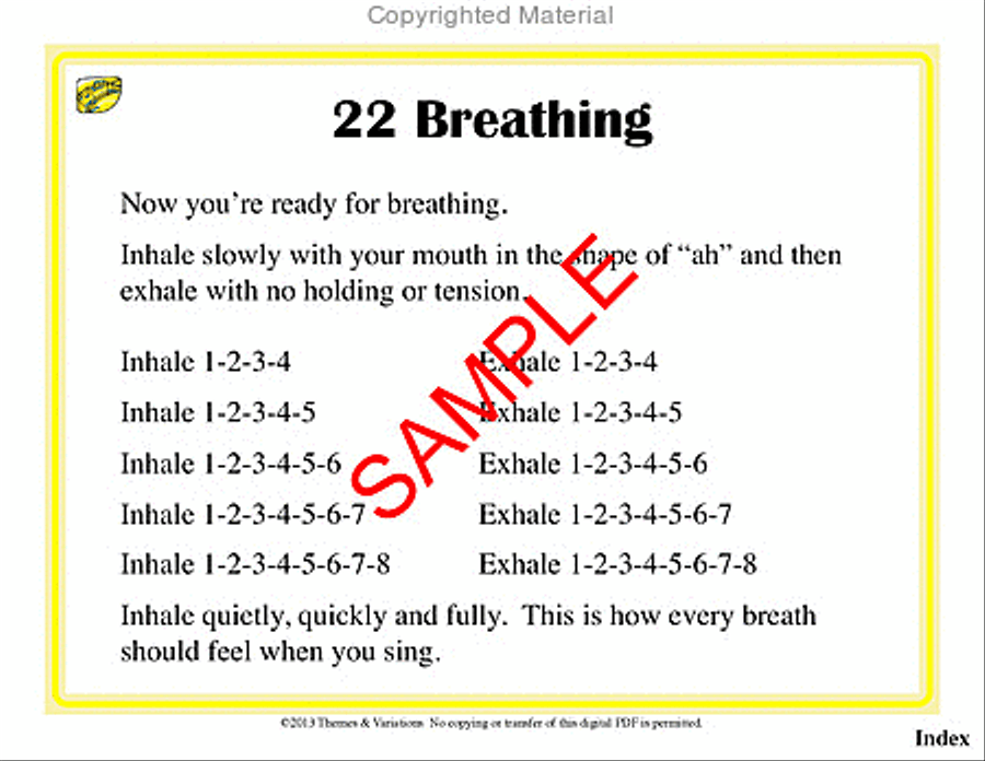 Smart Vocal Warm-Ups, Volume 1 Voice scores gallery preview page 4