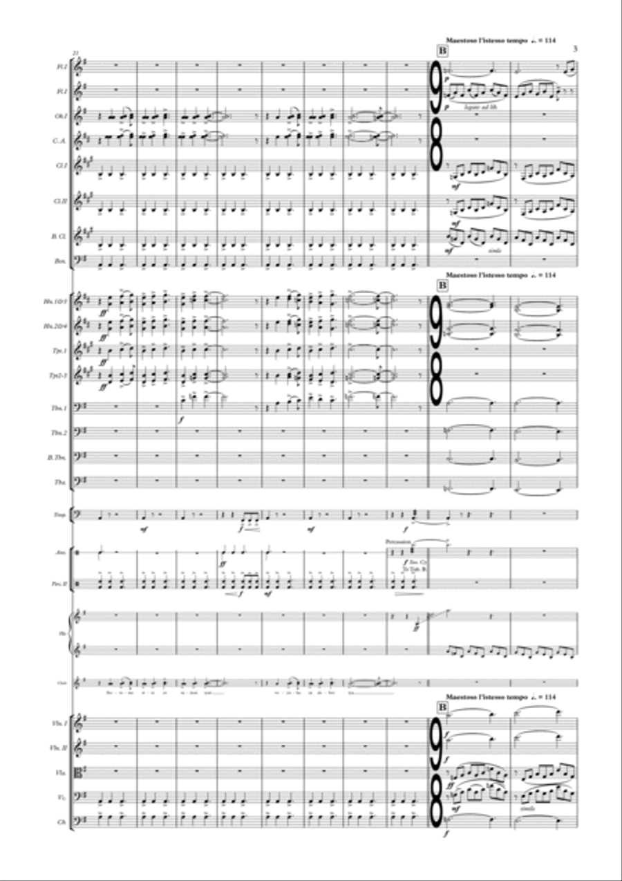 Xena: Warrior Princess Full Orchestra scores gallery preview page 3
