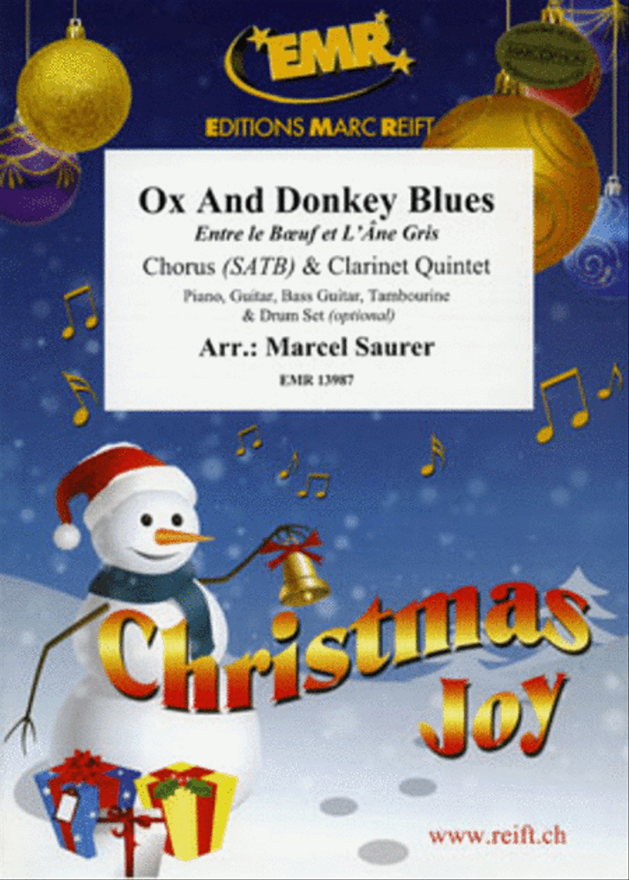 Ox And Donkey Blues Ox And Donkey Blues Clarinet Quintet scores gallery preview page 1