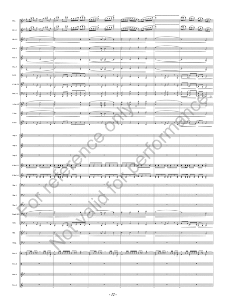 The Royal Hawaiian The Royal Hawaiian Concert Band scores gallery preview page 13