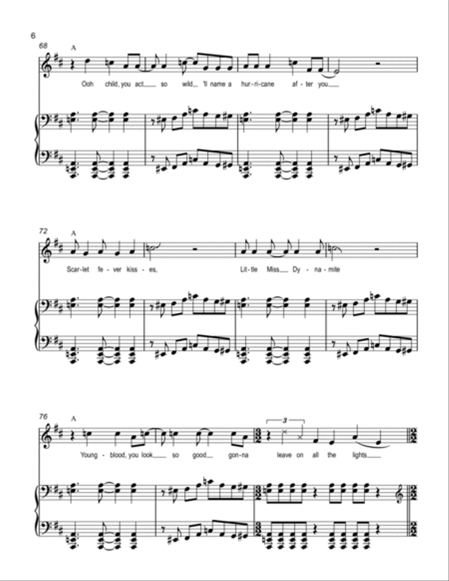 Pride & Joy Voice scores gallery preview page 6