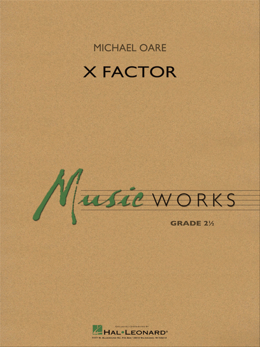 X Factor Concert Band scores gallery preview page 1