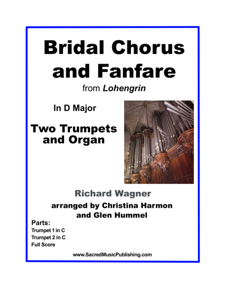 Wagner Bridal Chorus and Fanfare – Two Trumpets and Organ image number null