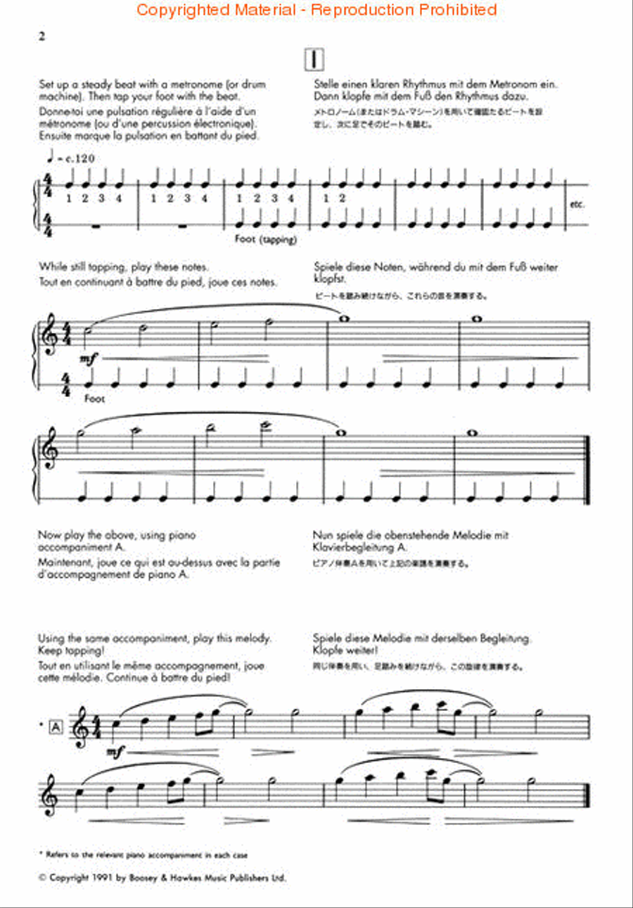 Improvise Microjazz Improvise Microjazz Flute Solo scores gallery preview page 2