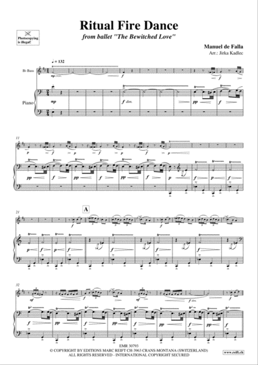 Ritual Fire Dance Piano Accompaniment scores gallery preview page 5