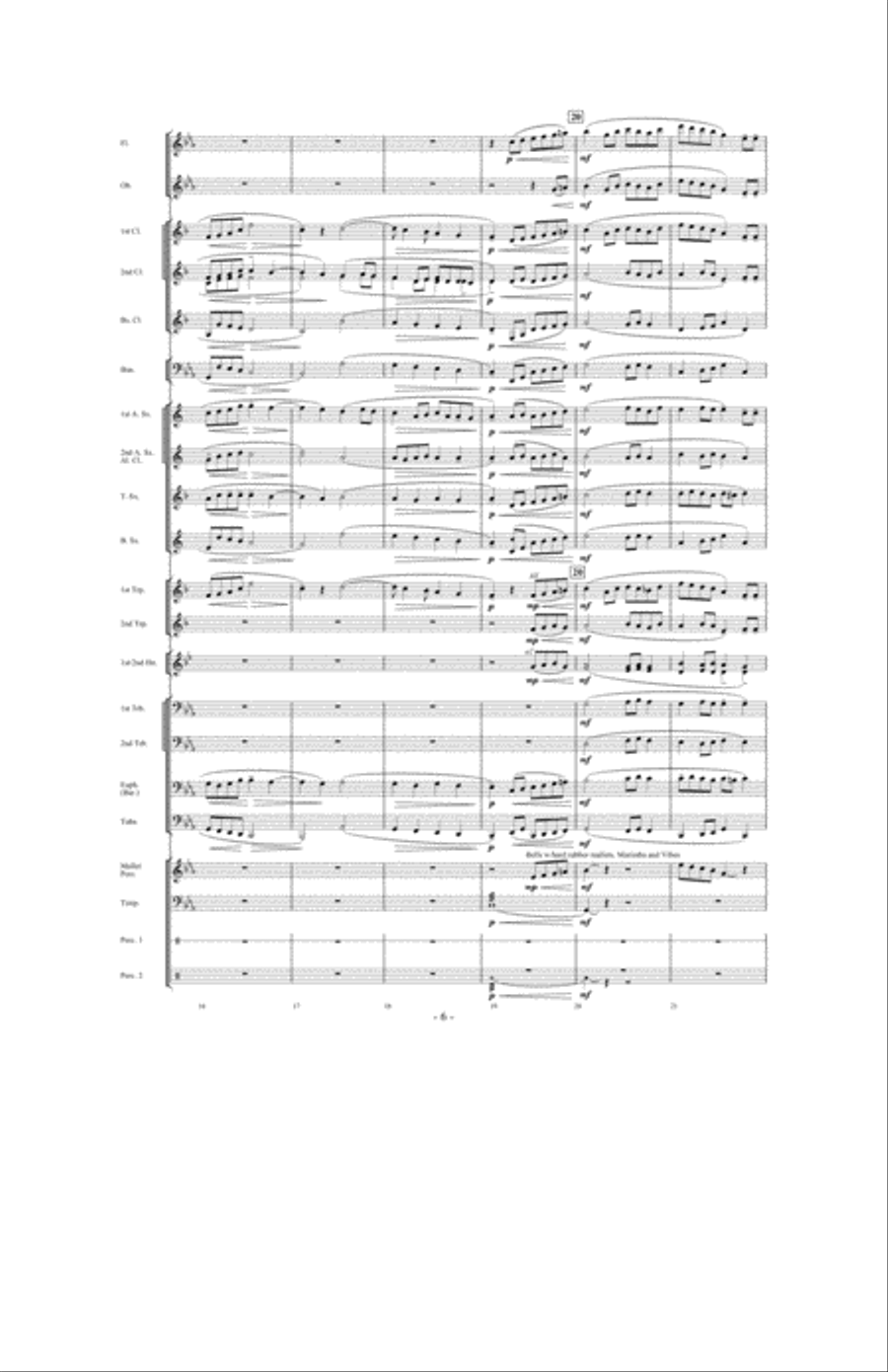 Whither Must I Wander? Concert Band scores gallery preview page 5