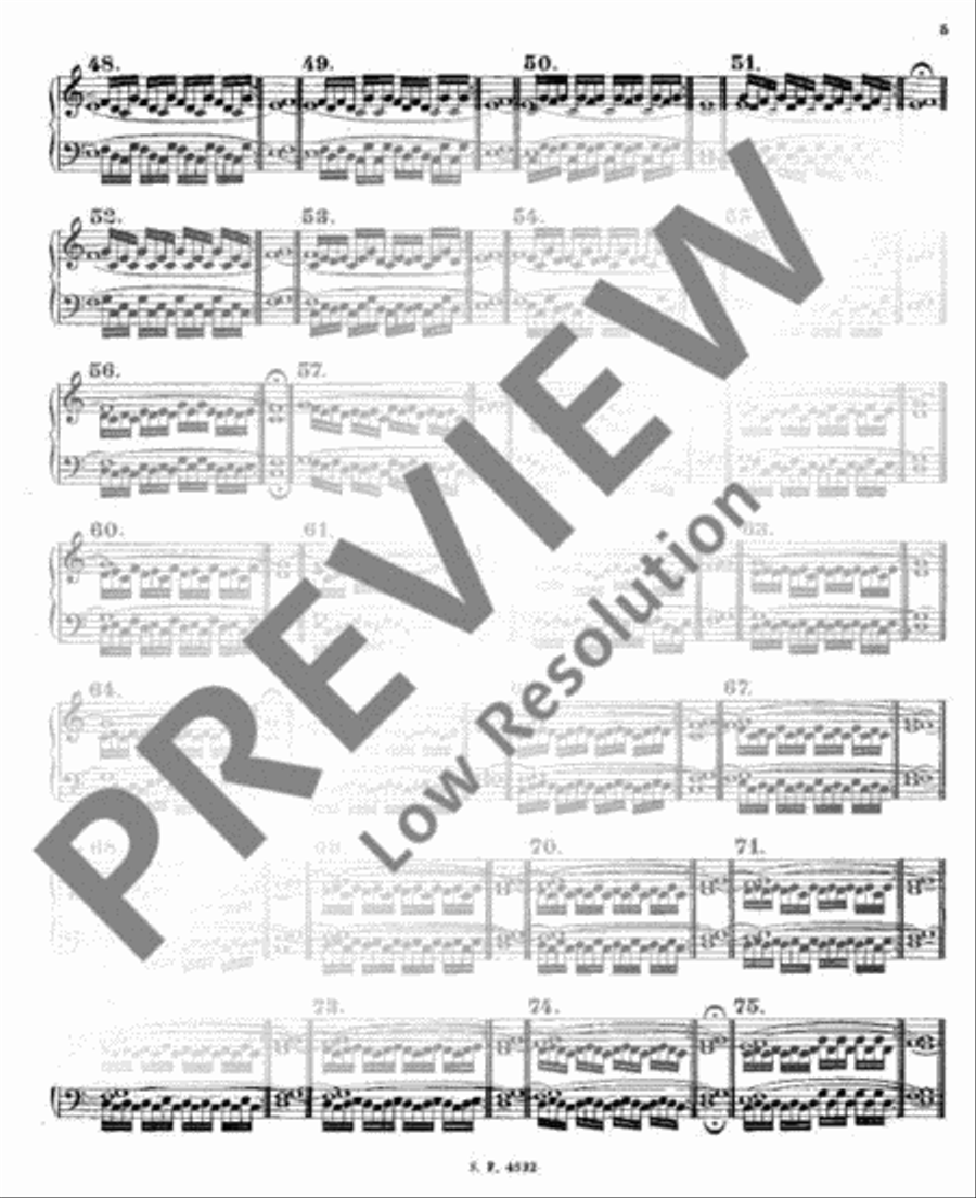 Exercices Preparatoiry Piano Solo scores gallery preview page 6
