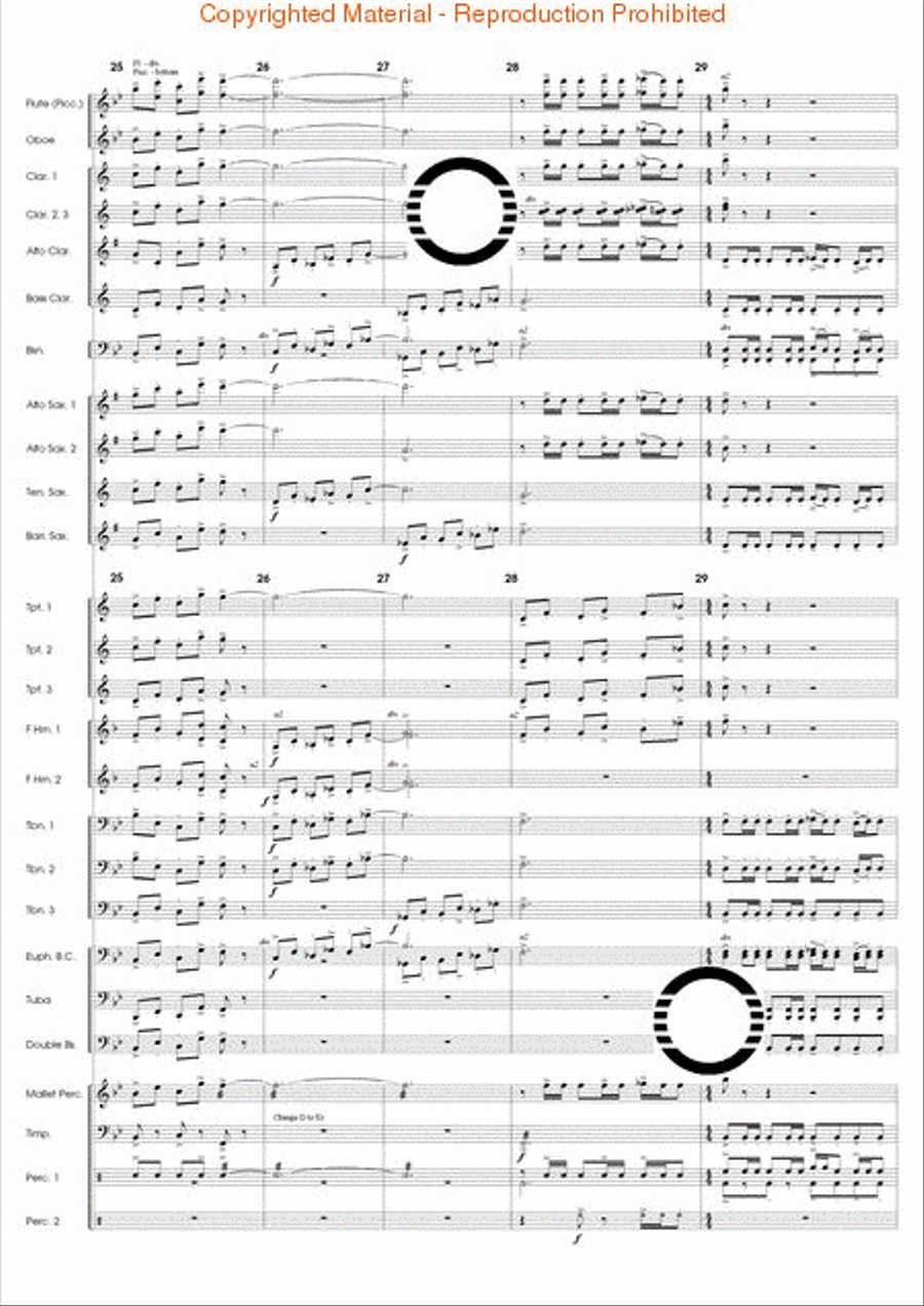 Articulation Studies Articulation Studies Concert Band scores gallery preview page 64