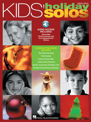 Book cover for Kids' Holiday Solos