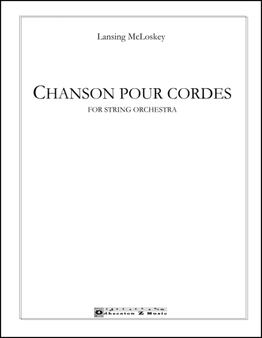 Chanson pour cordes
