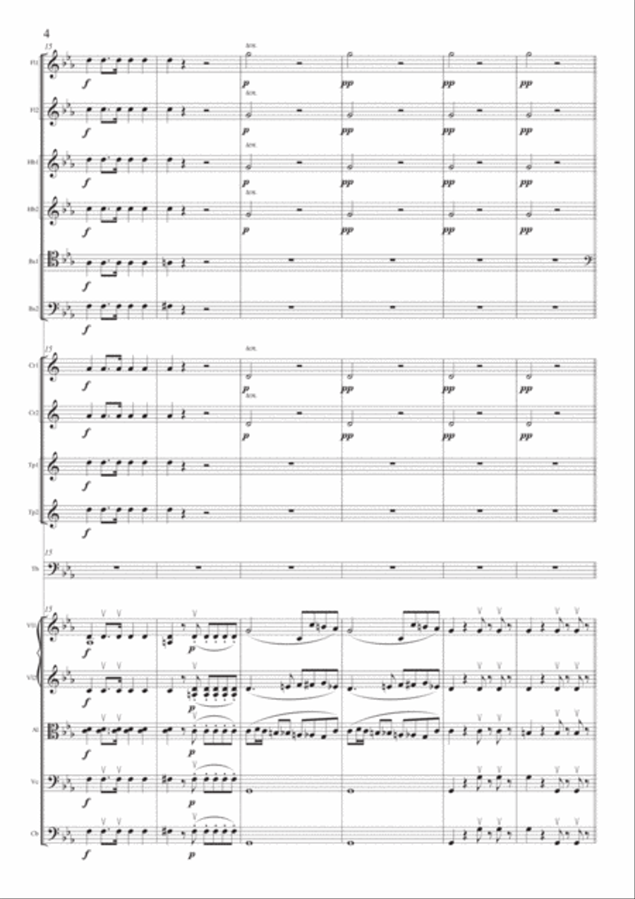 Luigi Cherubini - Démophoon Overture Luigi Cherubini - Démophoon Overture Full Orchestra scores gallery preview page 6