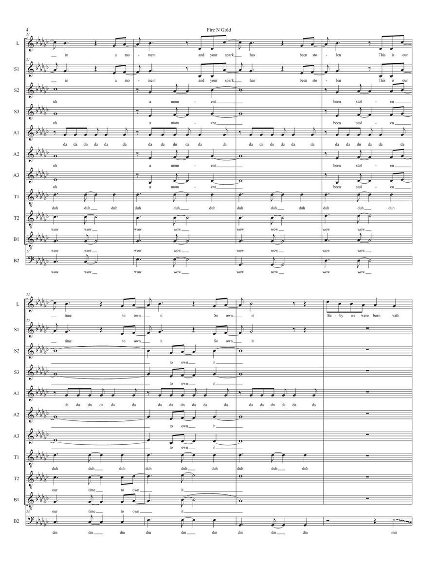 Fire N Gold Fire N Gold Divisi scores gallery preview page 4