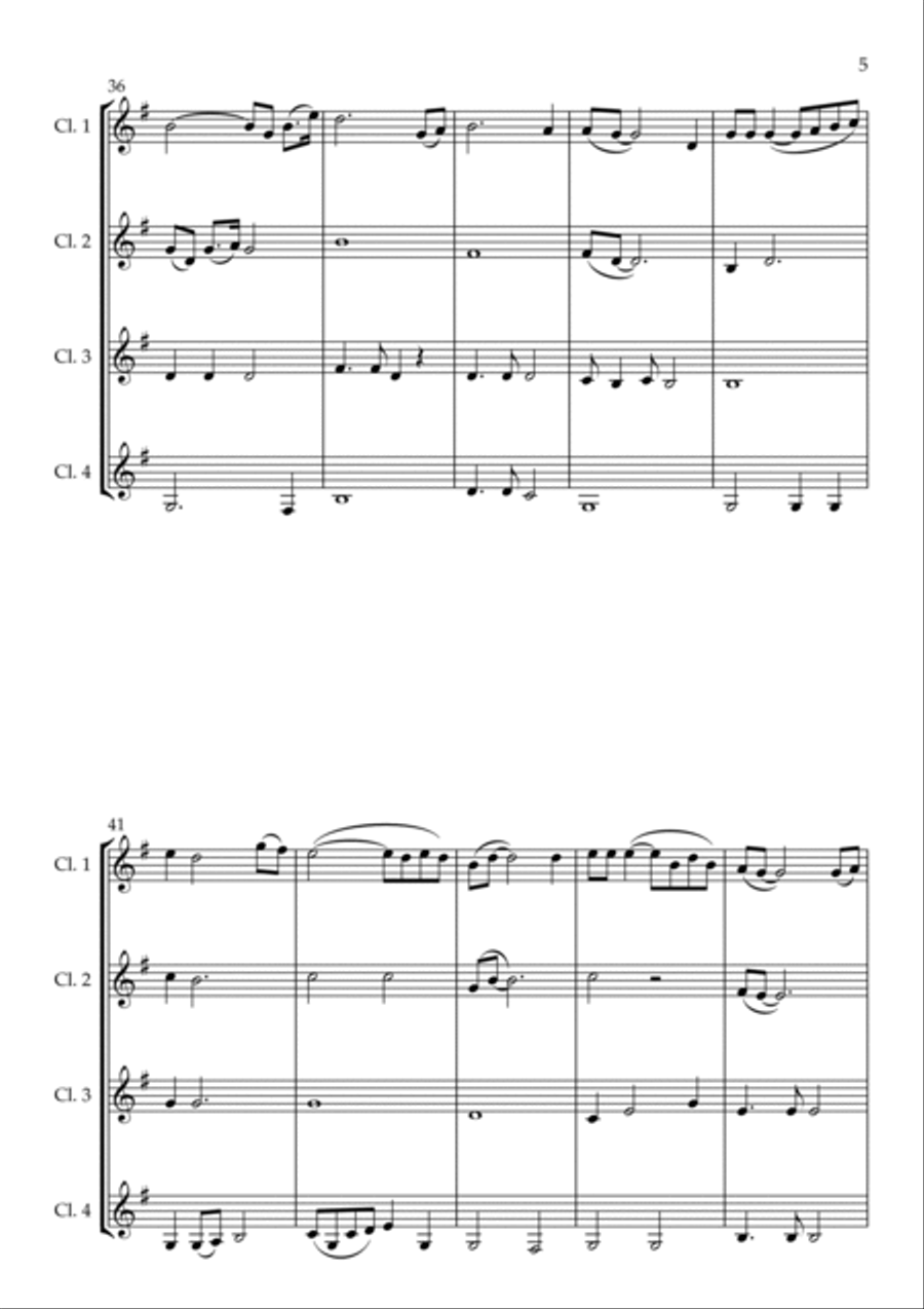 Shenandoah Shenandoah Woodwind Quartet scores gallery preview page 5