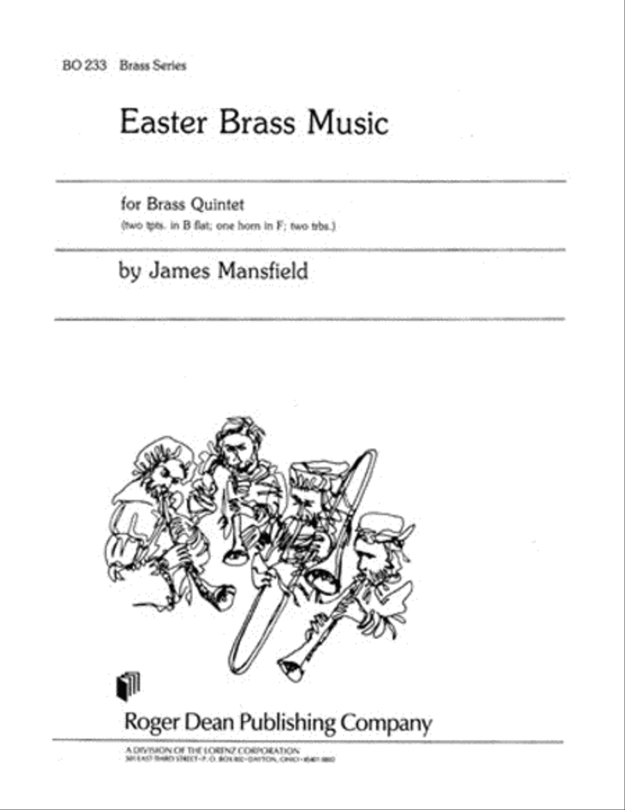 Easter Brass Music Horn scores gallery preview page 1