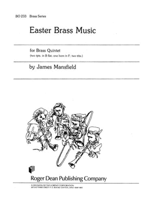 Book cover for Easter Brass Music