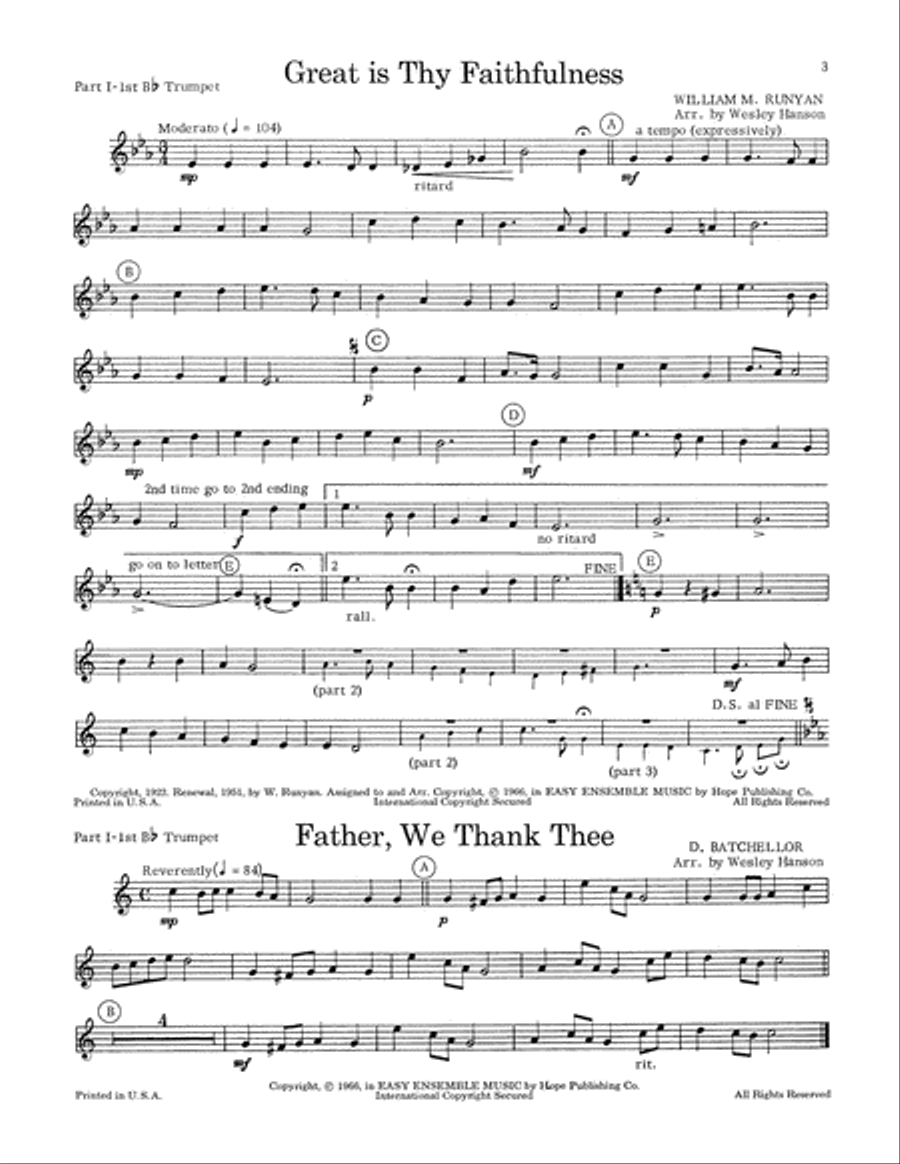 Easy Ensemble Music Part scores gallery preview page 5