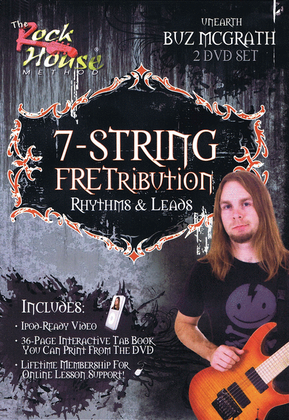 Book cover for Buz McGrath of Unearth - 7-String Fretribution