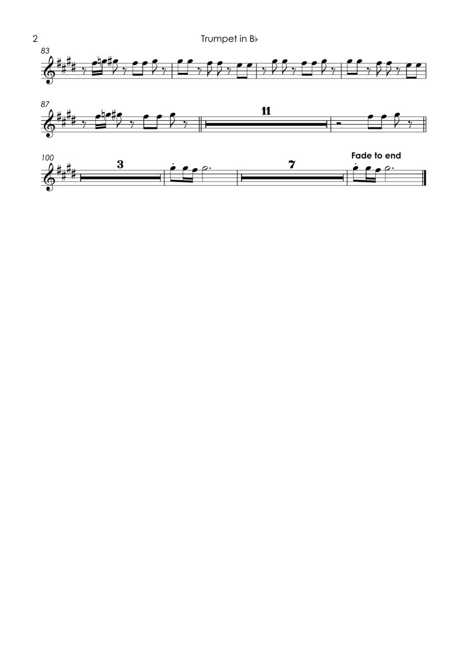 Iron Lion Zion Tenor Saxophone scores gallery preview page 4