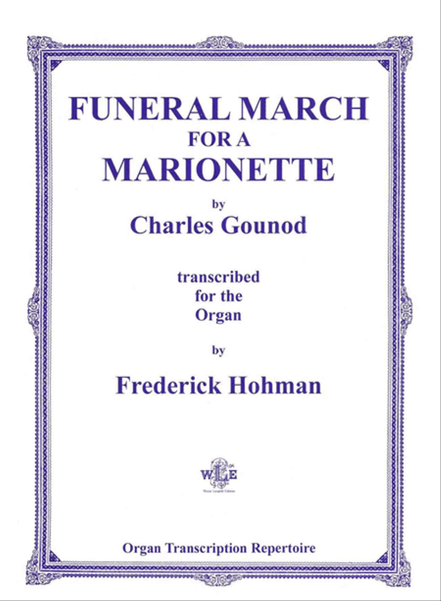 Funeral March for a Marionette School and Community scores gallery preview page 1
