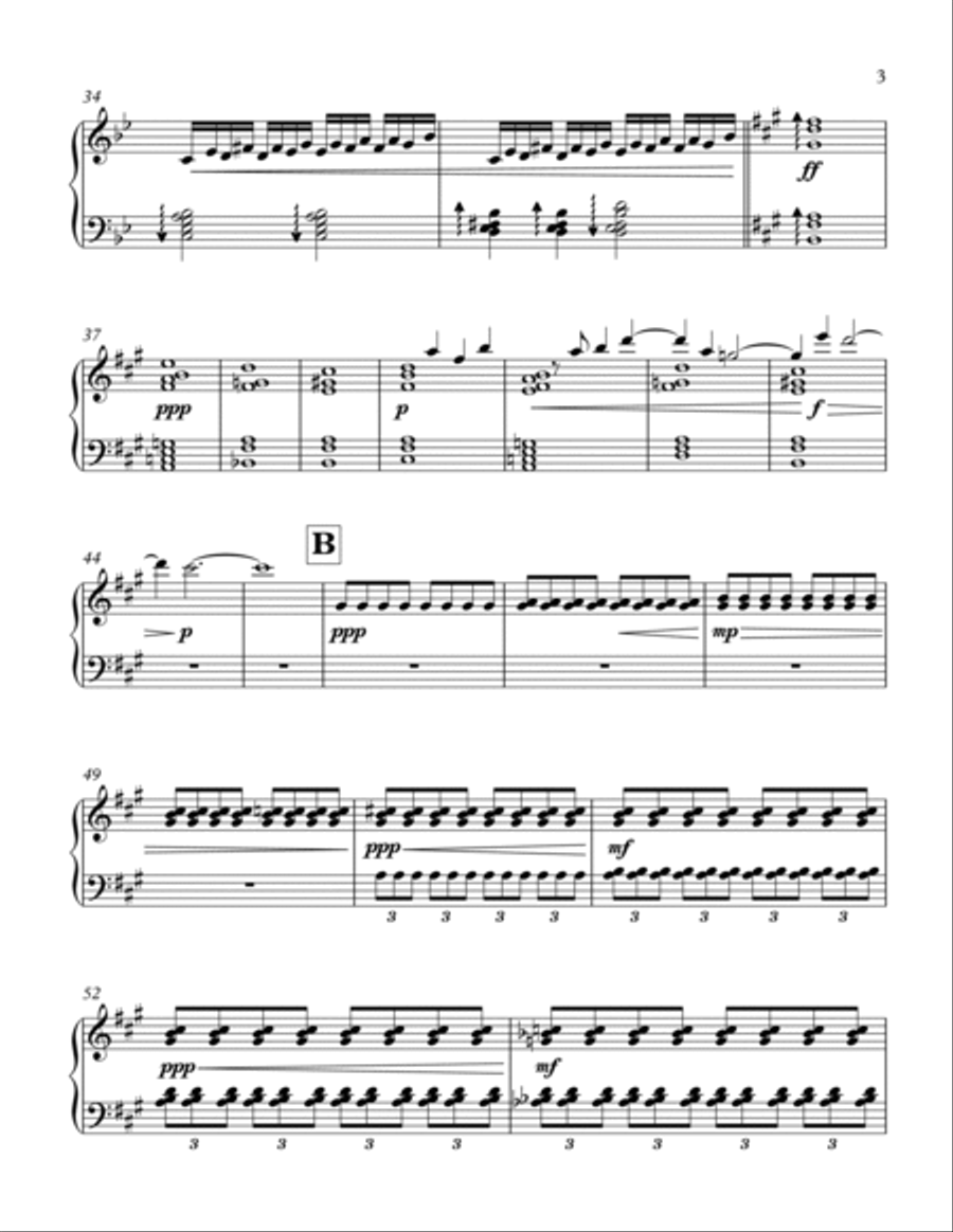 Junipers Piano Solo scores gallery preview page 3