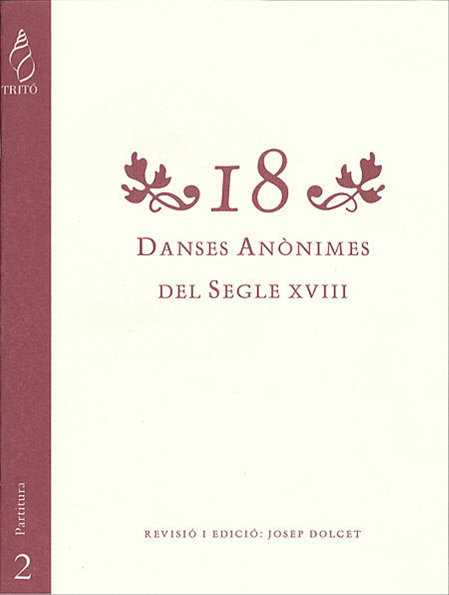 18 danses anònimes del segle XVIII