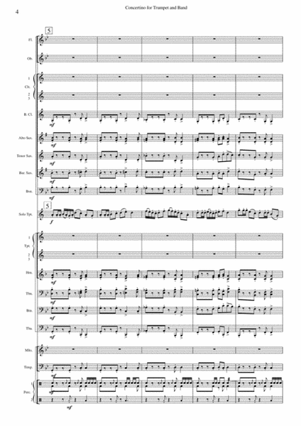 Concertino for Trumpet and Band image number null